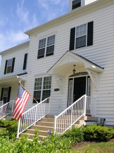 Our townhouse in Doylestown, PA. 